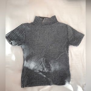 Mock neck top